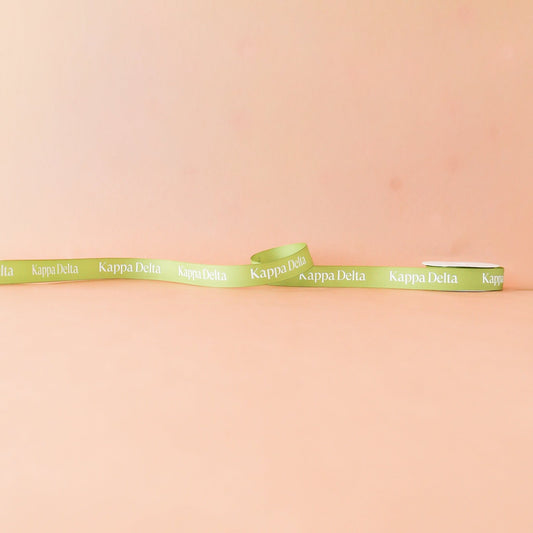 Kappa Delta Ribbon | 7/8" | By the Yard - Knot and Spool