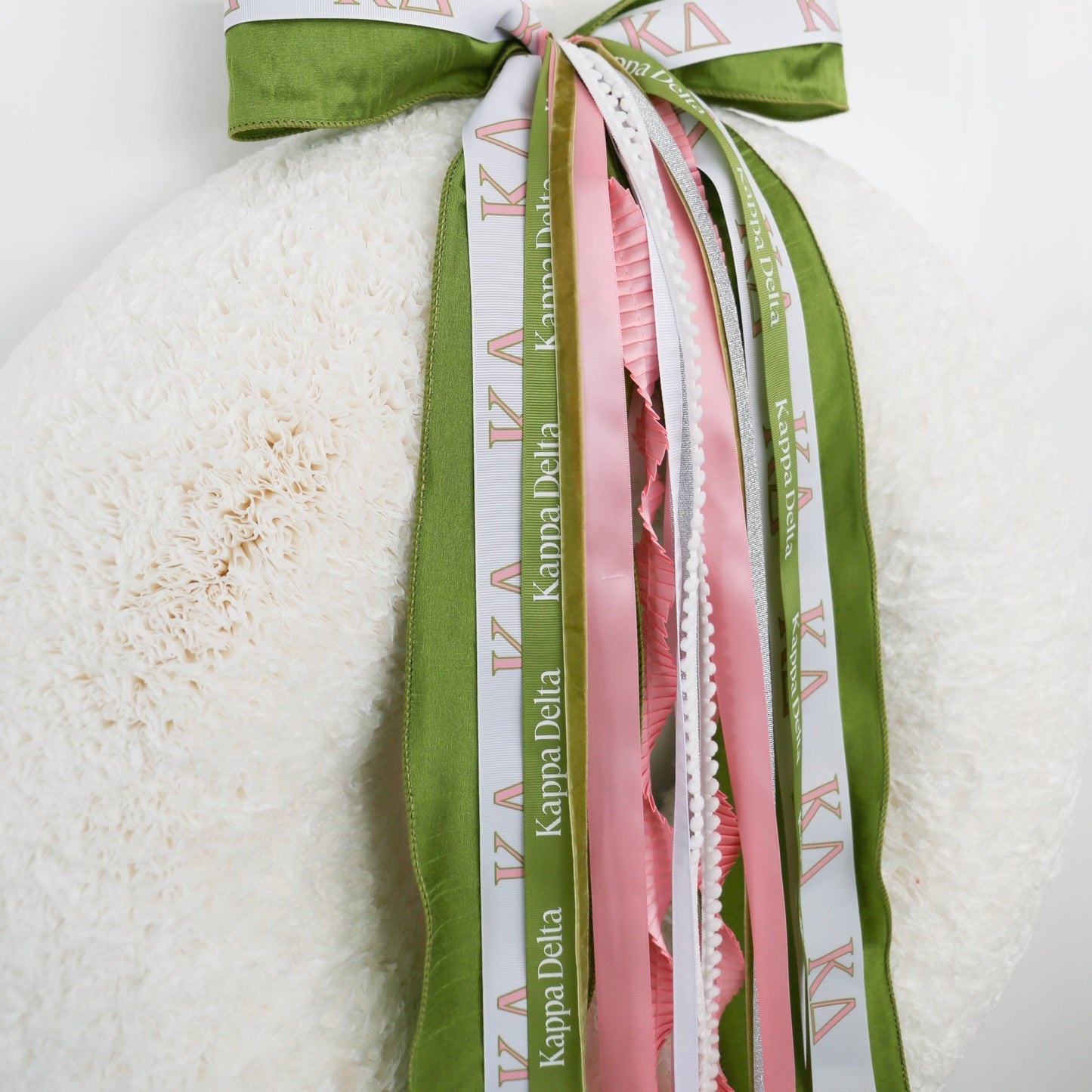 Kappa Delta Ribbon Set With Bow - Knot and Spool
