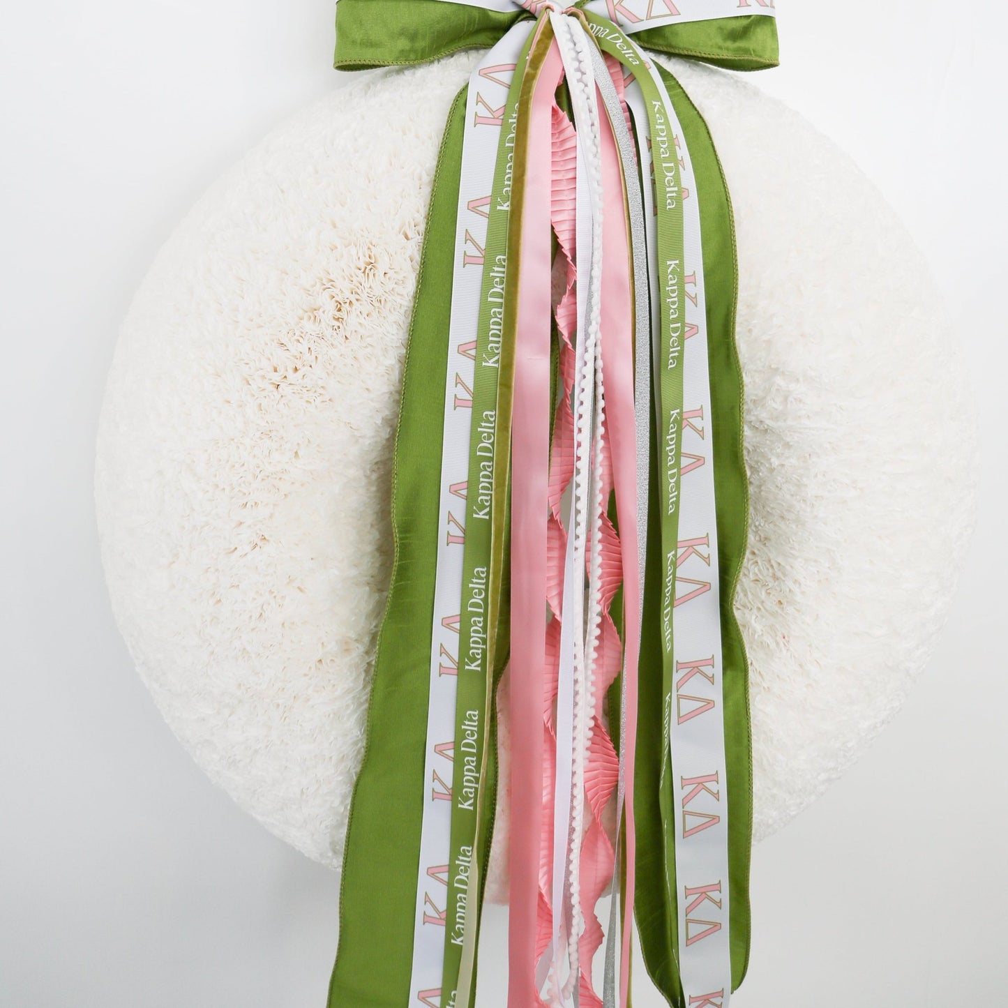 Kappa Delta Ribbon Set With Bow - Knot and Spool