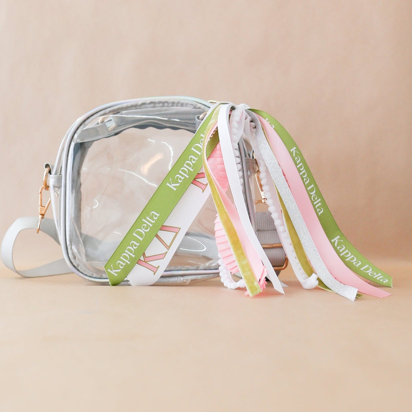 Kappa Delta Ribbon Tassel - Knot and Spool