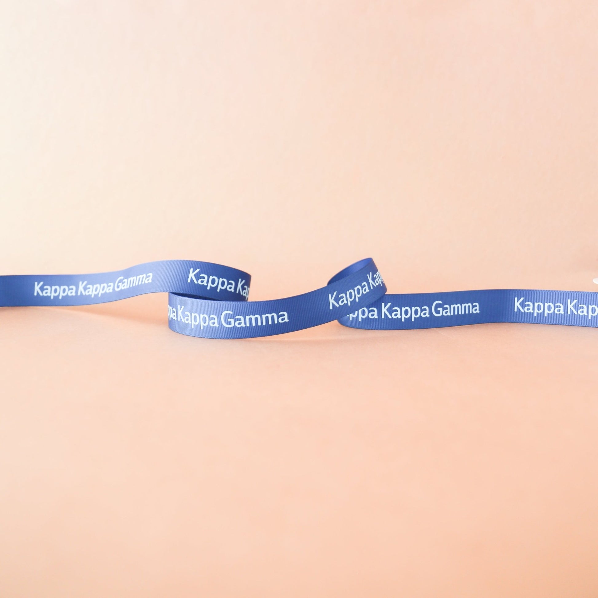Kappa Kappa Gamma Ribbon | 7/8" | By the Yard - Knot and Spool