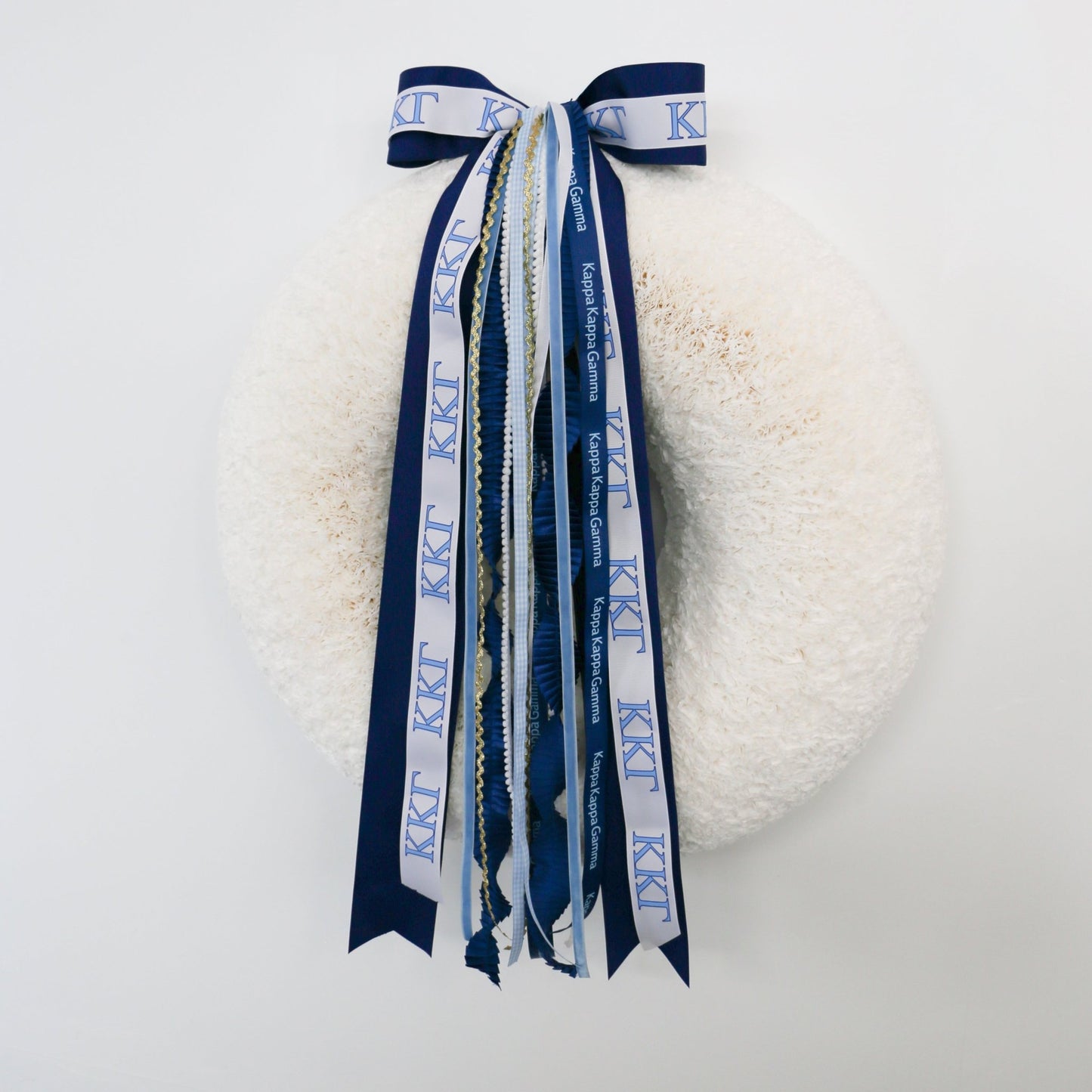 Kappa Kappa Gamma Ribbon Set With Bow - Knot and Spool