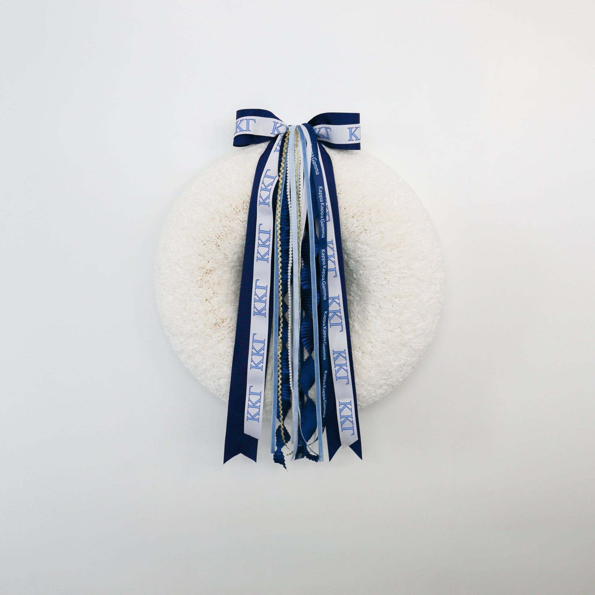 Kappa Kappa Gamma Ribbon Set With Bow - Knot and Spool