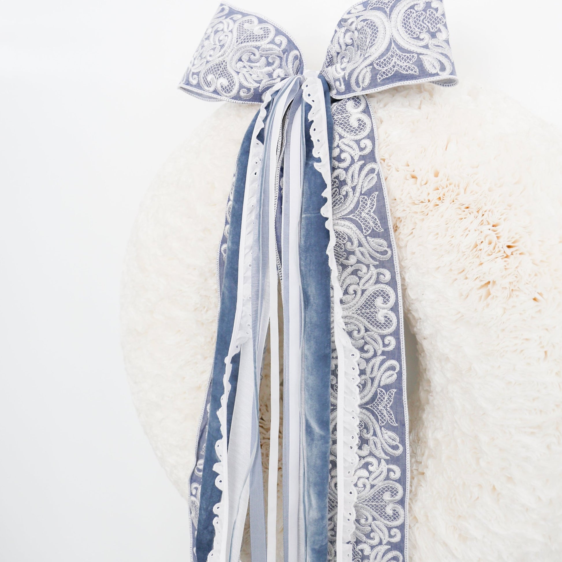 Keepsake Blue RIBBON SET™ (with Bow) - Knot and Spool