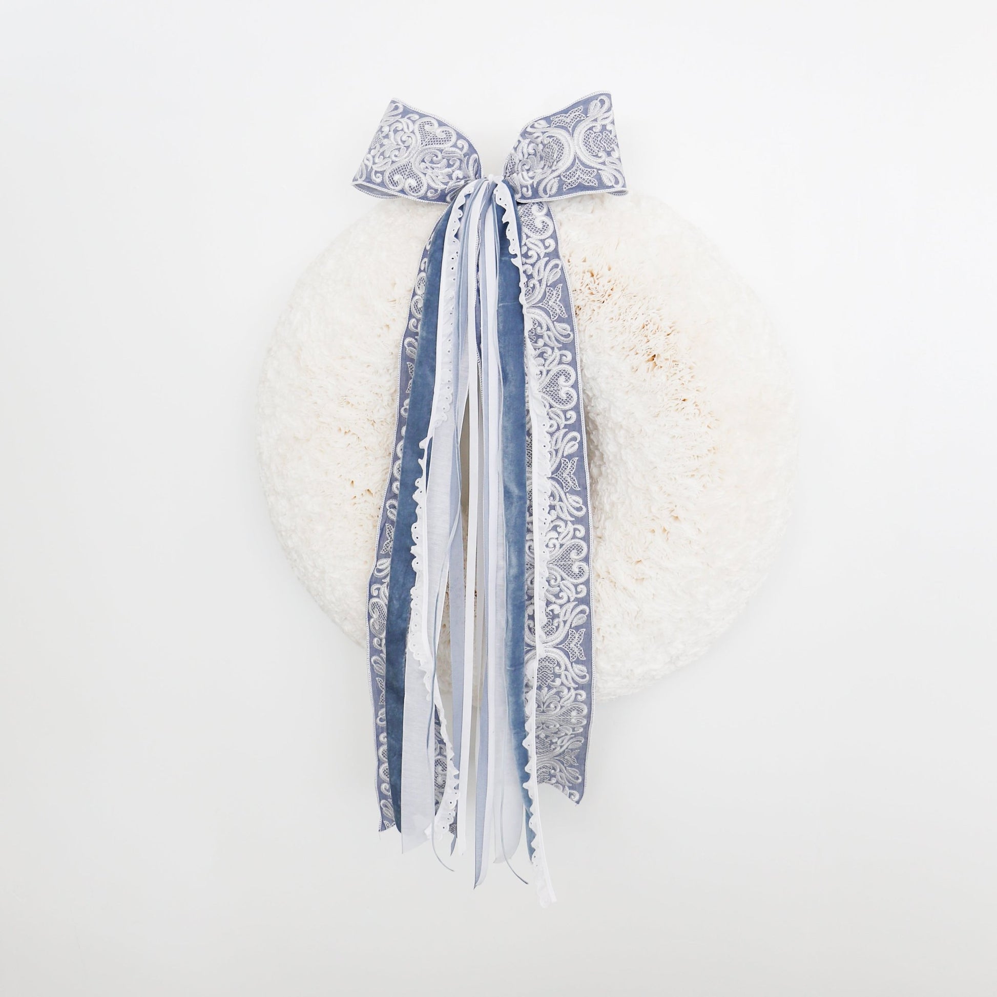 Keepsake Blue RIBBON SET™ (with Bow) - Knot and Spool
