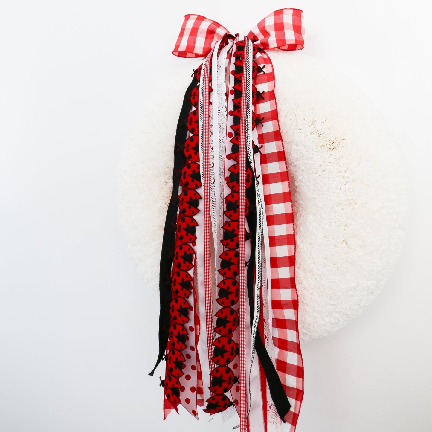 Ladybug Picnic RIBBON SET™ (with Bow) - Knot and Spool
