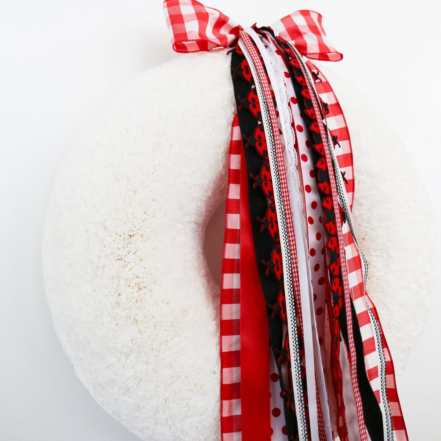 Ladybug Picnic RIBBON SET™ (with Bow) - Knot and Spool