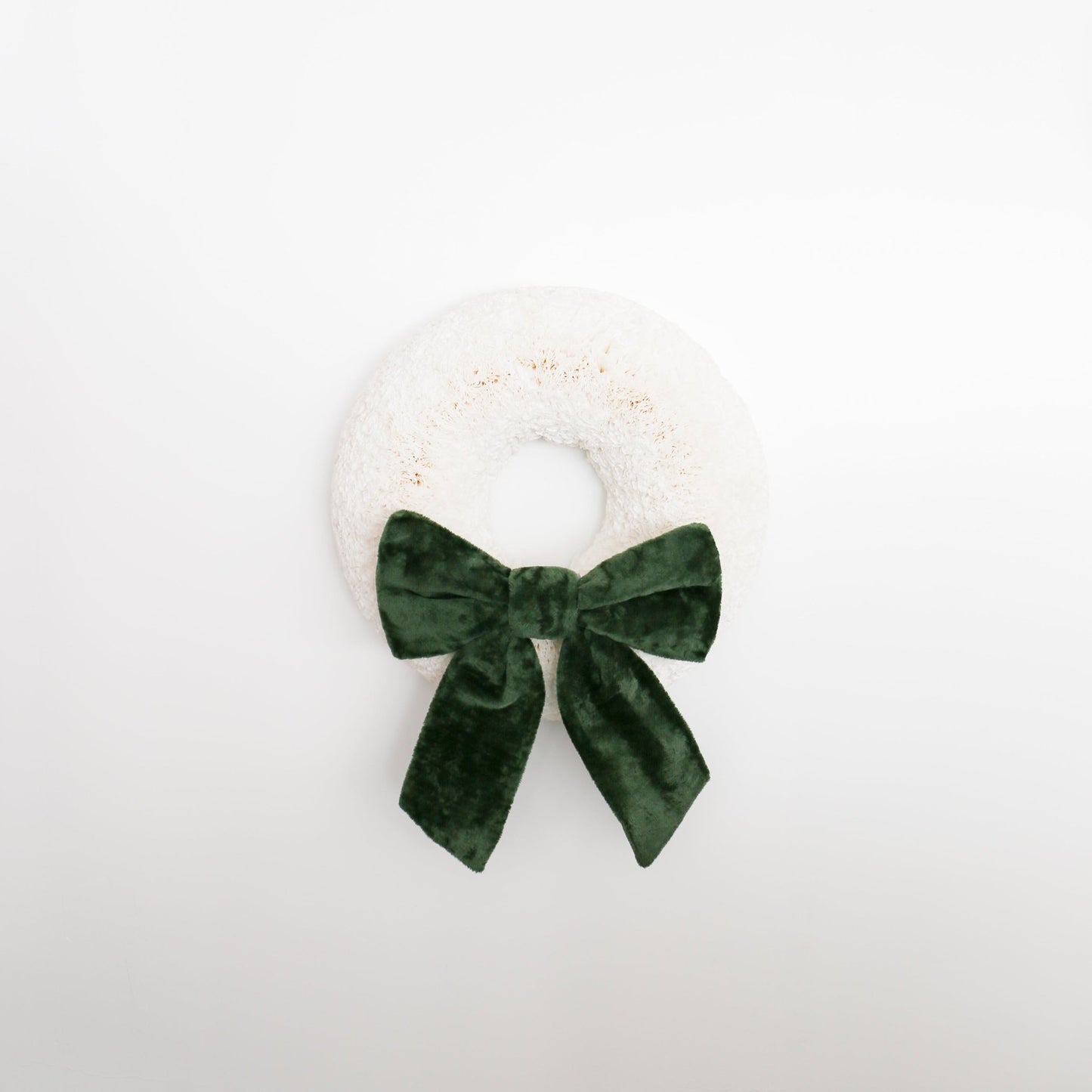 Large Green Velvet Bow - Knot and Spool