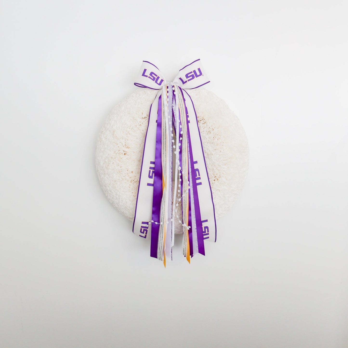 LSU Tigers Collegiate RIBBON SET™ (with Bow) – Knot and Spool