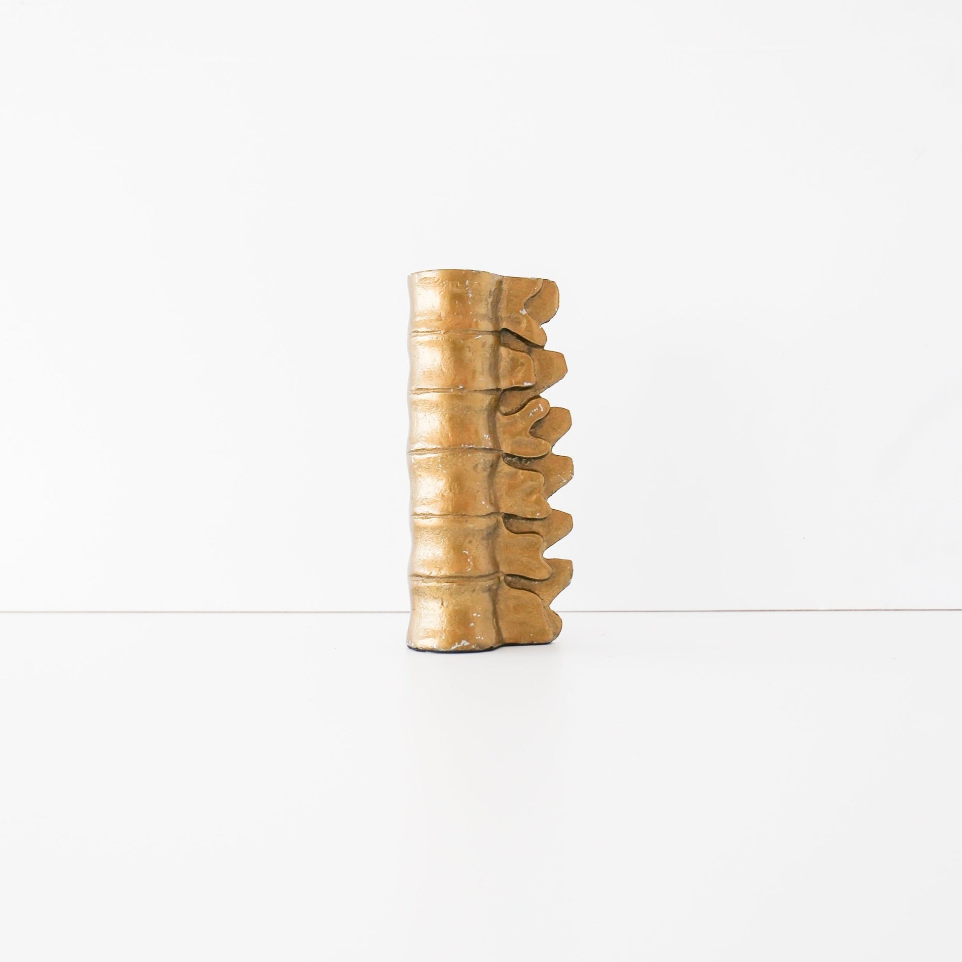 Lumbar Candle Holder Large | 3"x 6.25" - Knot and Spool