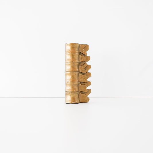 Lumbar Candle Holder Large | 3"x 6.25" - Knot and Spool