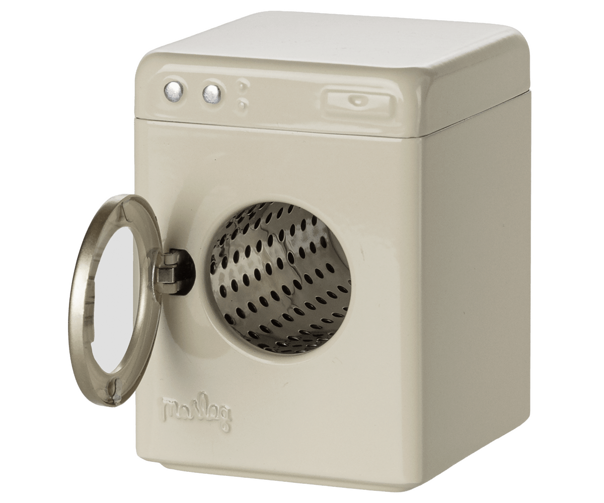 Maileg Mouse Off White Washing Machine - Knot and Spool