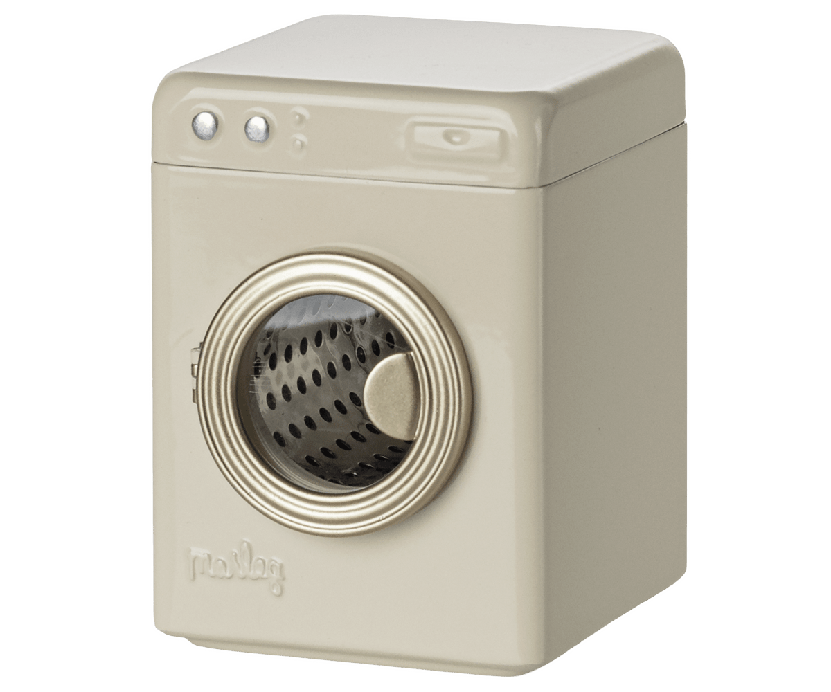 Maileg Mouse Off White Washing Machine - Knot and Spool