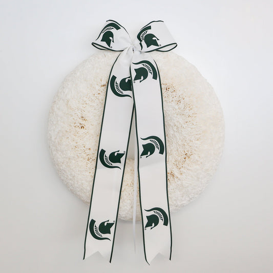 Michigan State Spartans Collegiate Bow - Knot and Spool