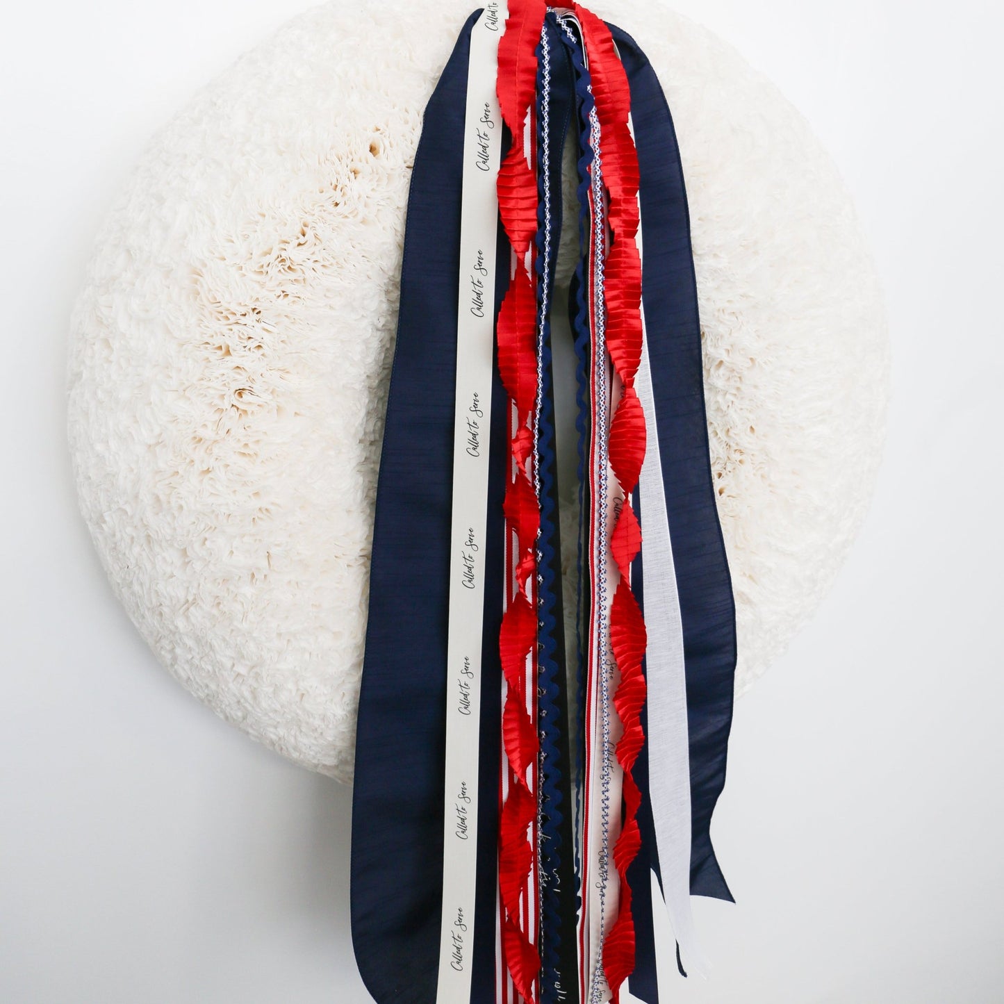 Missionary | Blue, White & Red RIBBON SET™ (without Bow) - Knot and Spool