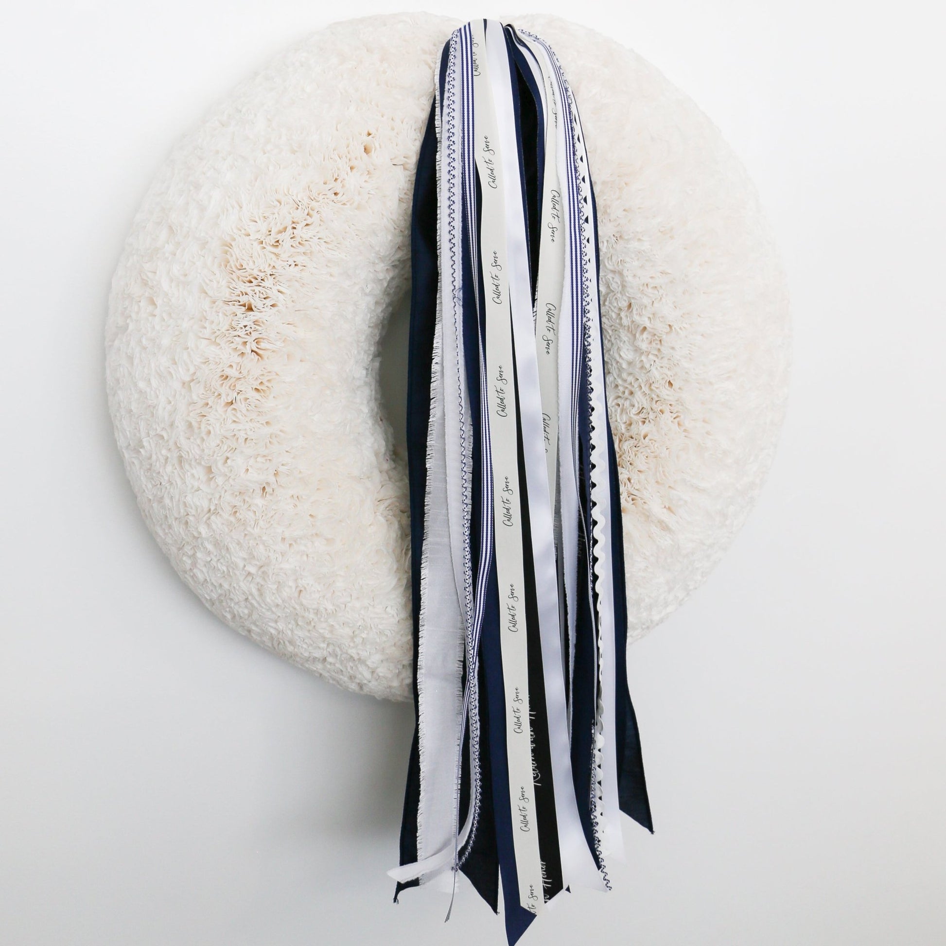 Missionary | Blue & White RIBBON SET™ (without Bow) - Knot and Spool