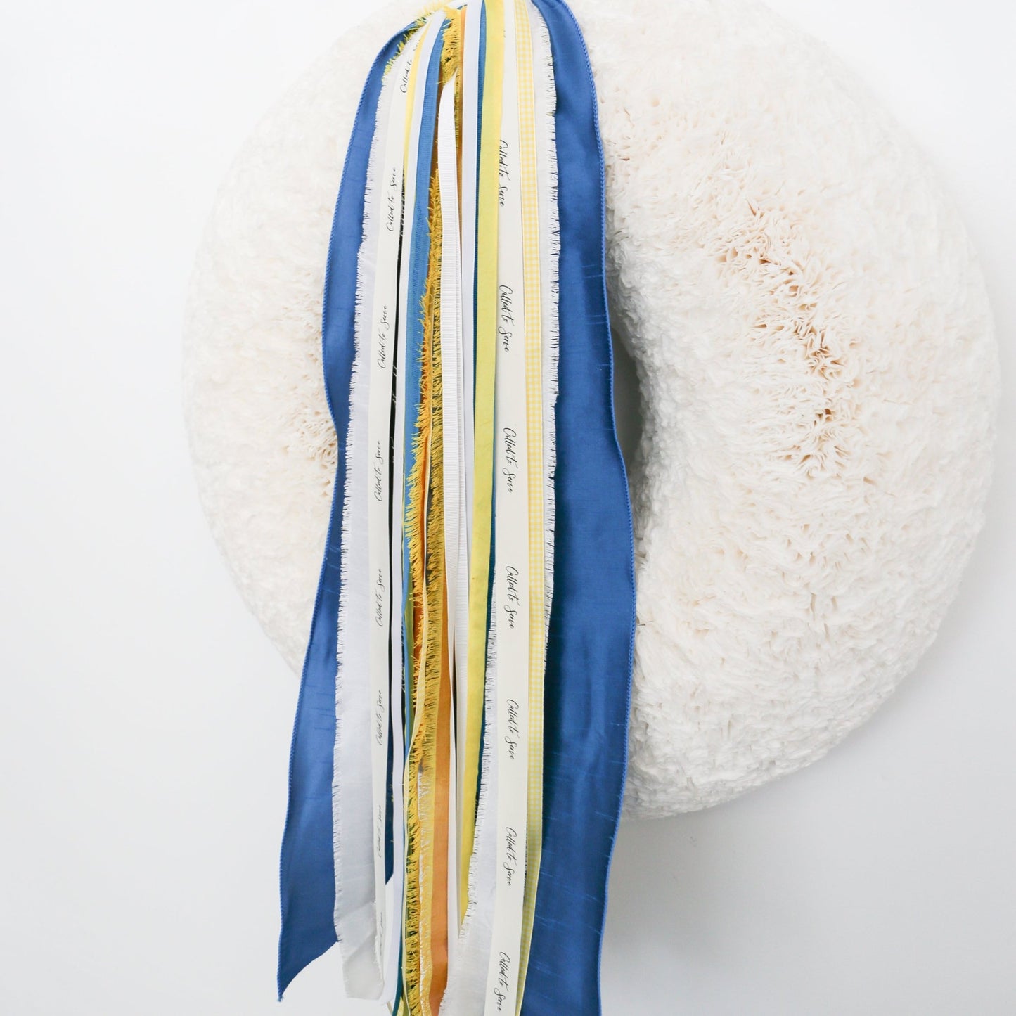 Missionary | Bright Blue & Yellow RIBBON SET™ (without Bow) - Knot and Spool