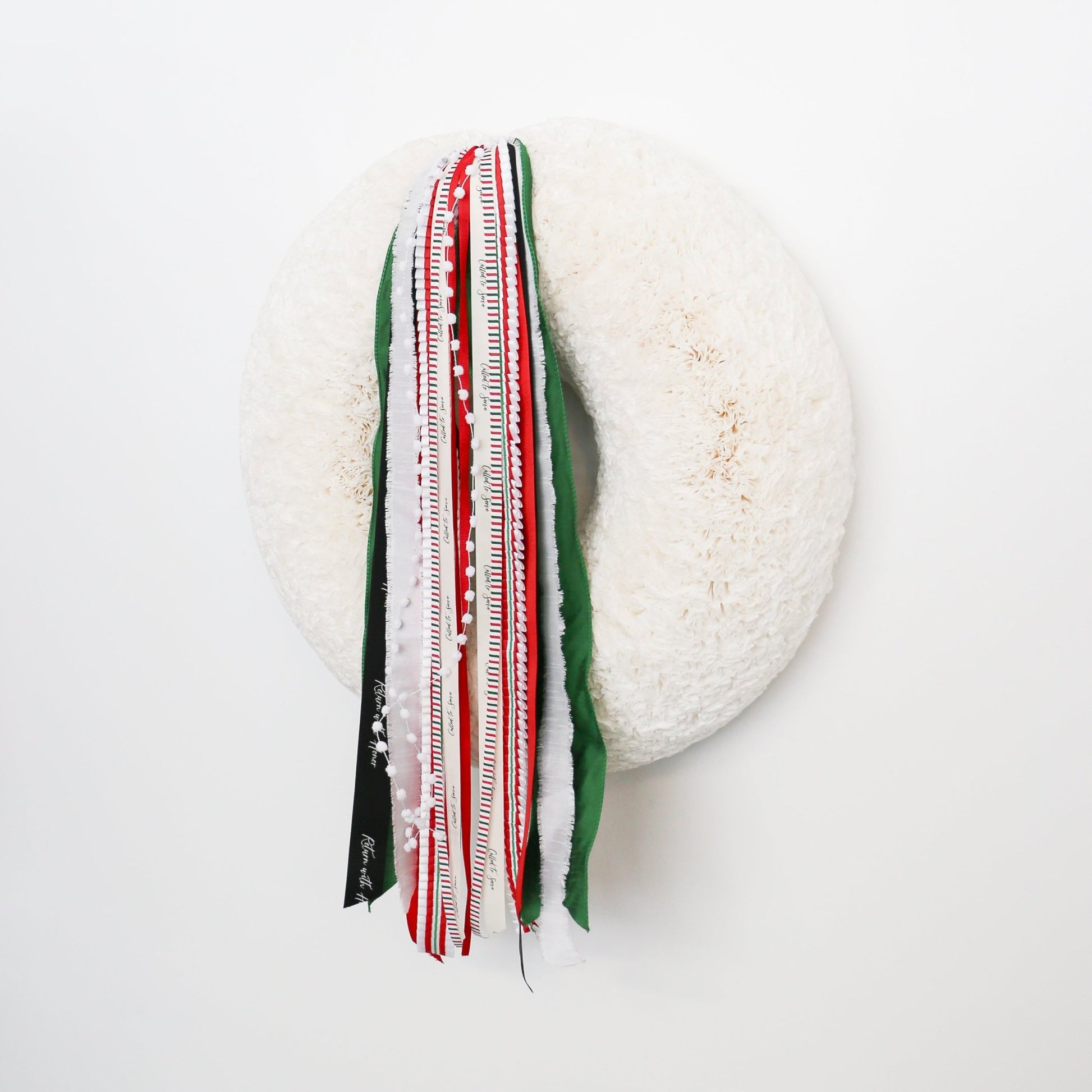 Missionary | Green, White & Red RIBBON SET™ (without Bow) - Knot and Spool