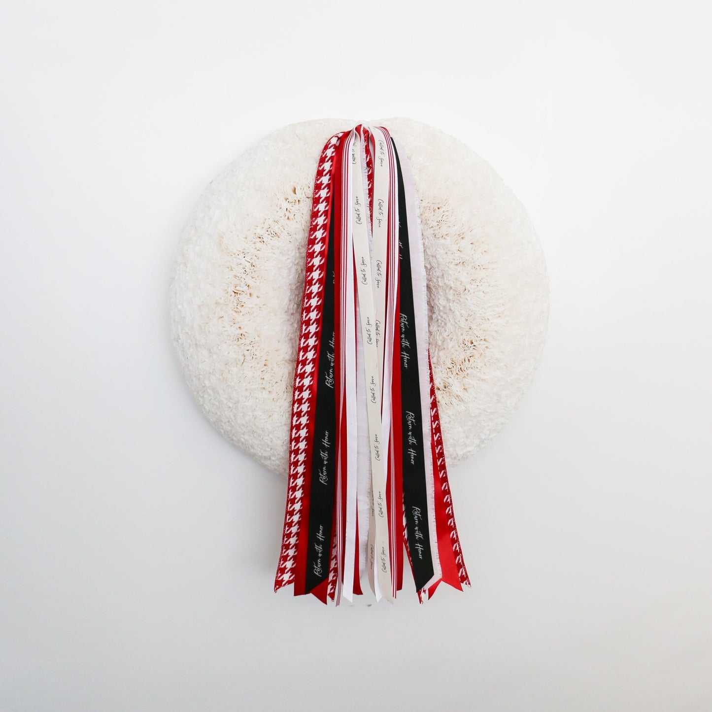 Missionary | Red & White RIBBON SET™ (without Bow) - Knot and Spool