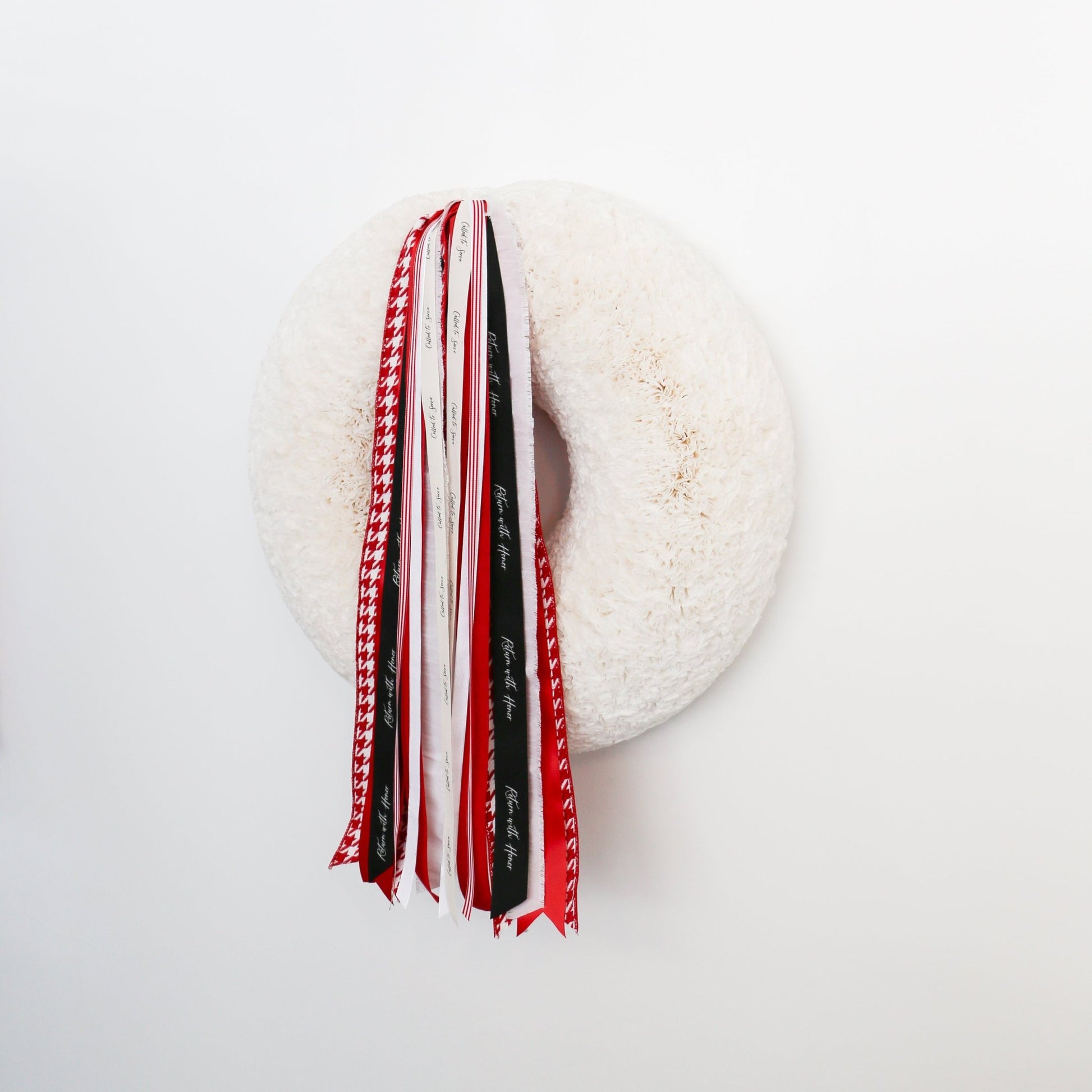 Missionary | Red & White RIBBON SET™ (without Bow) - Knot and Spool
