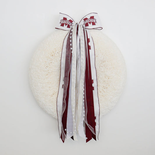 Mississippi State Bulldogs RIBBON SET™ (with Bow) - Knot and Spool