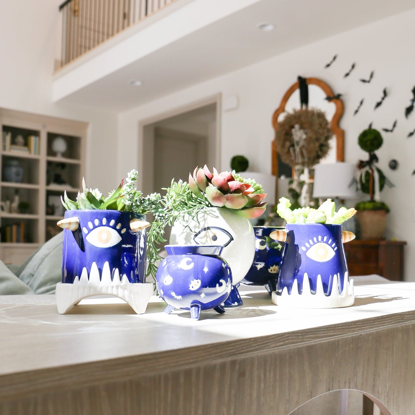 MONSTER TEETH POT LARGE | 6.75 x 6.5 x 6.25" - Knot and Spool