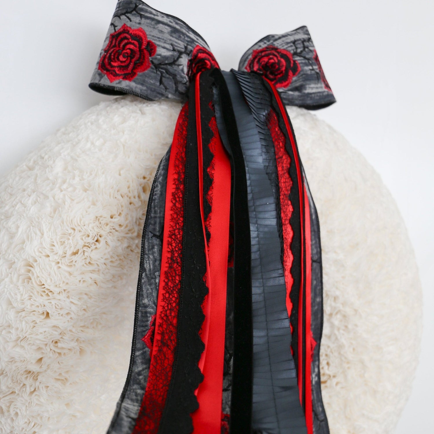 Morticia RIBBON SET™ (with Bow) - Knot and Spool