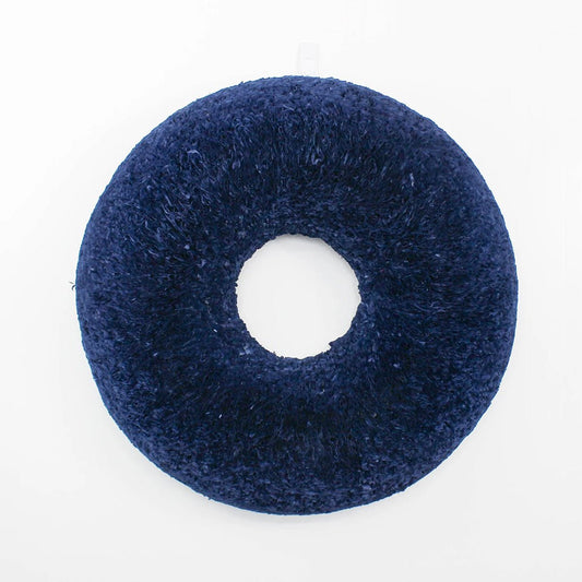 Navy - Blue Coffee Filter Wreath - Knot and Spool