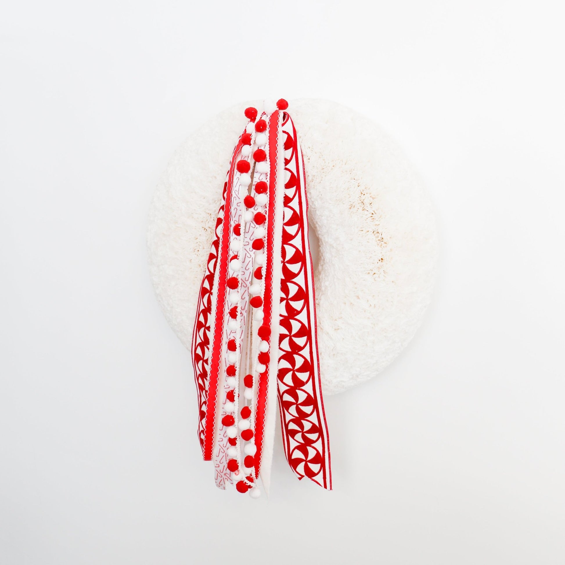 North Pole Peppermint RIBBON SET™ (without Bow) - Knot and Spool