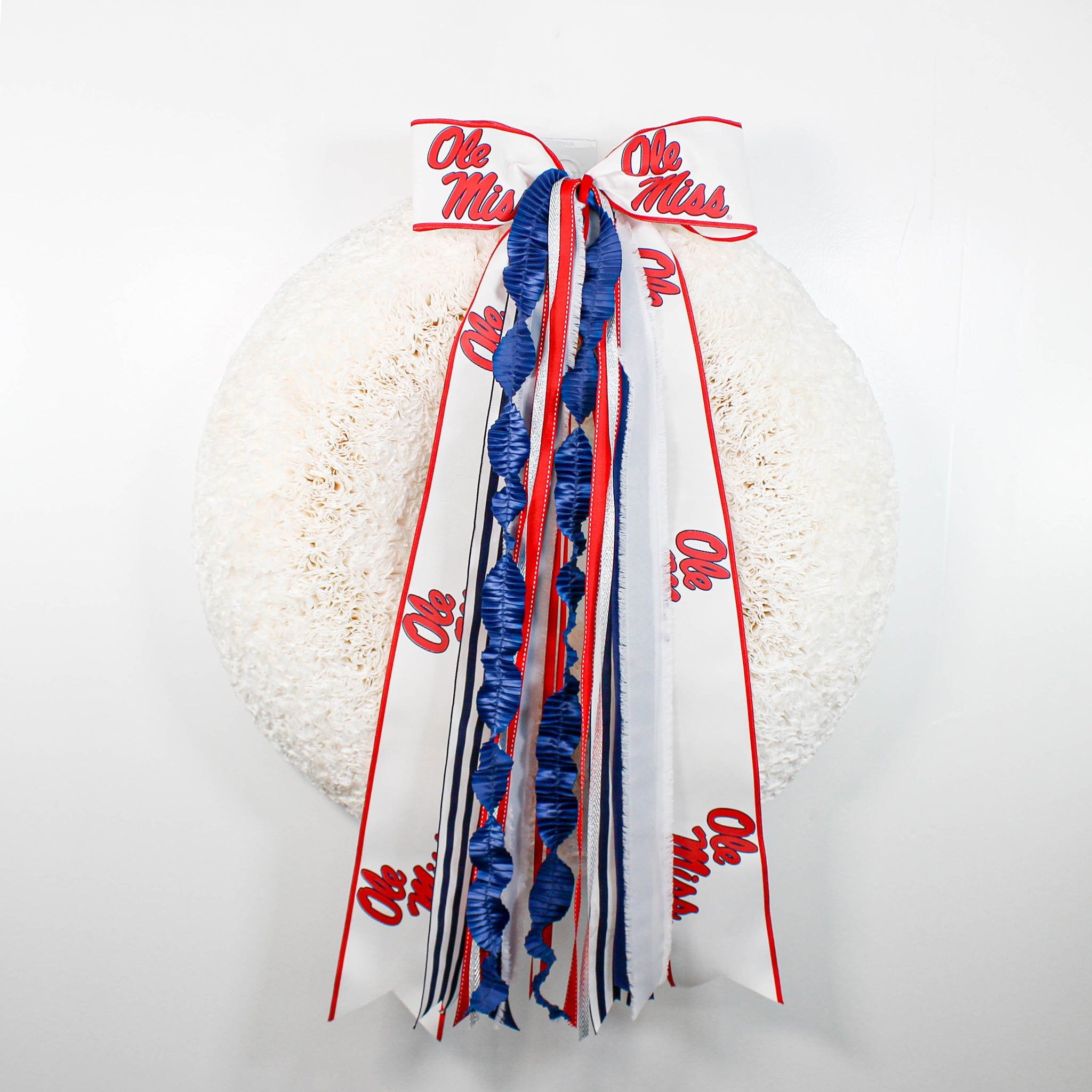 Ole Miss Rebels Collegiate Ribbon Set (with Bow) - Knot and Spool