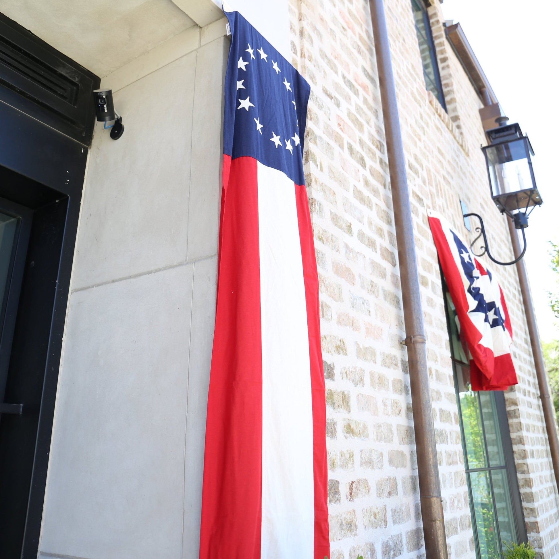 Patriotic Barn Banner | 20" X 90" - Knot and Spool