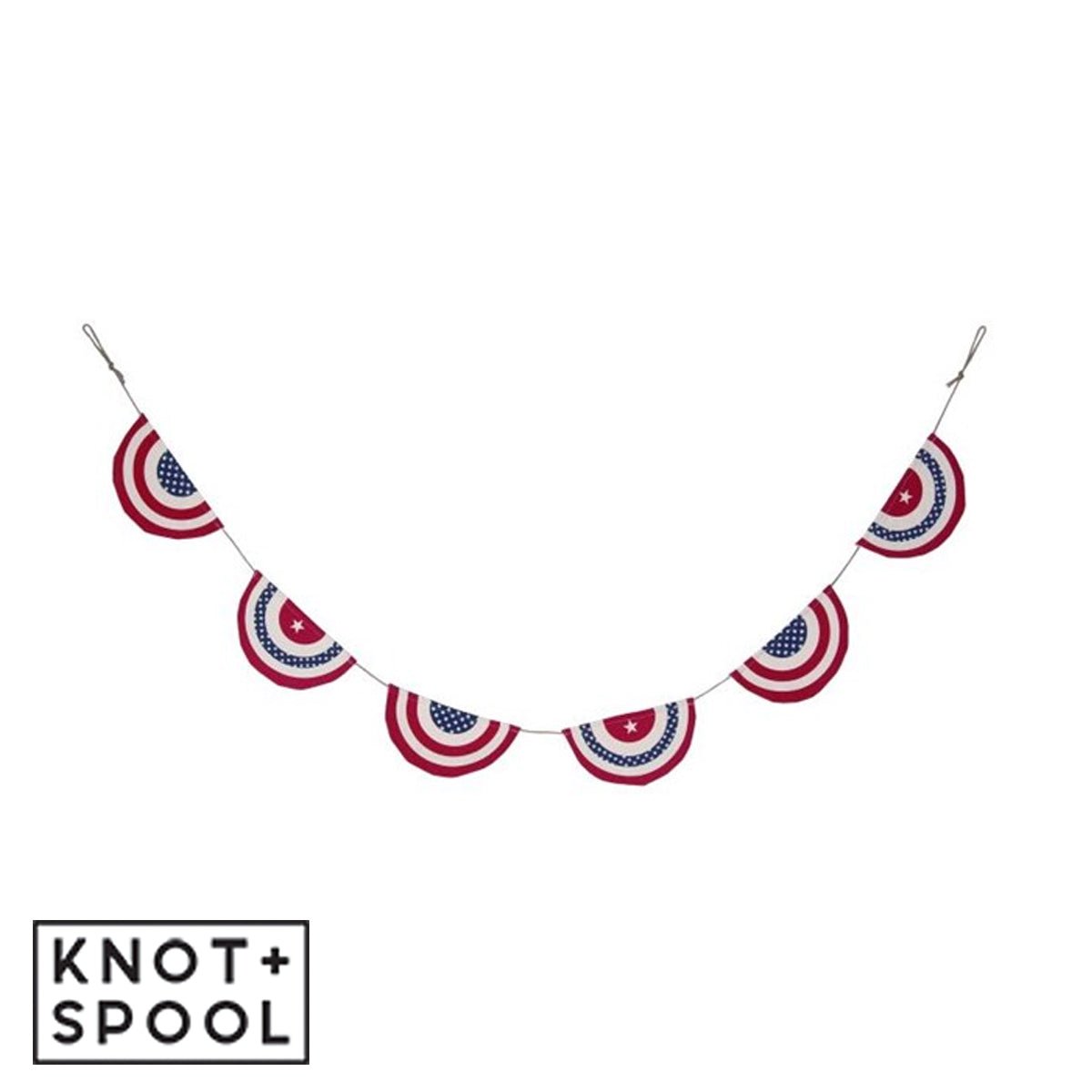 Patriotic Bunting Banner | 72" - Knot and Spool