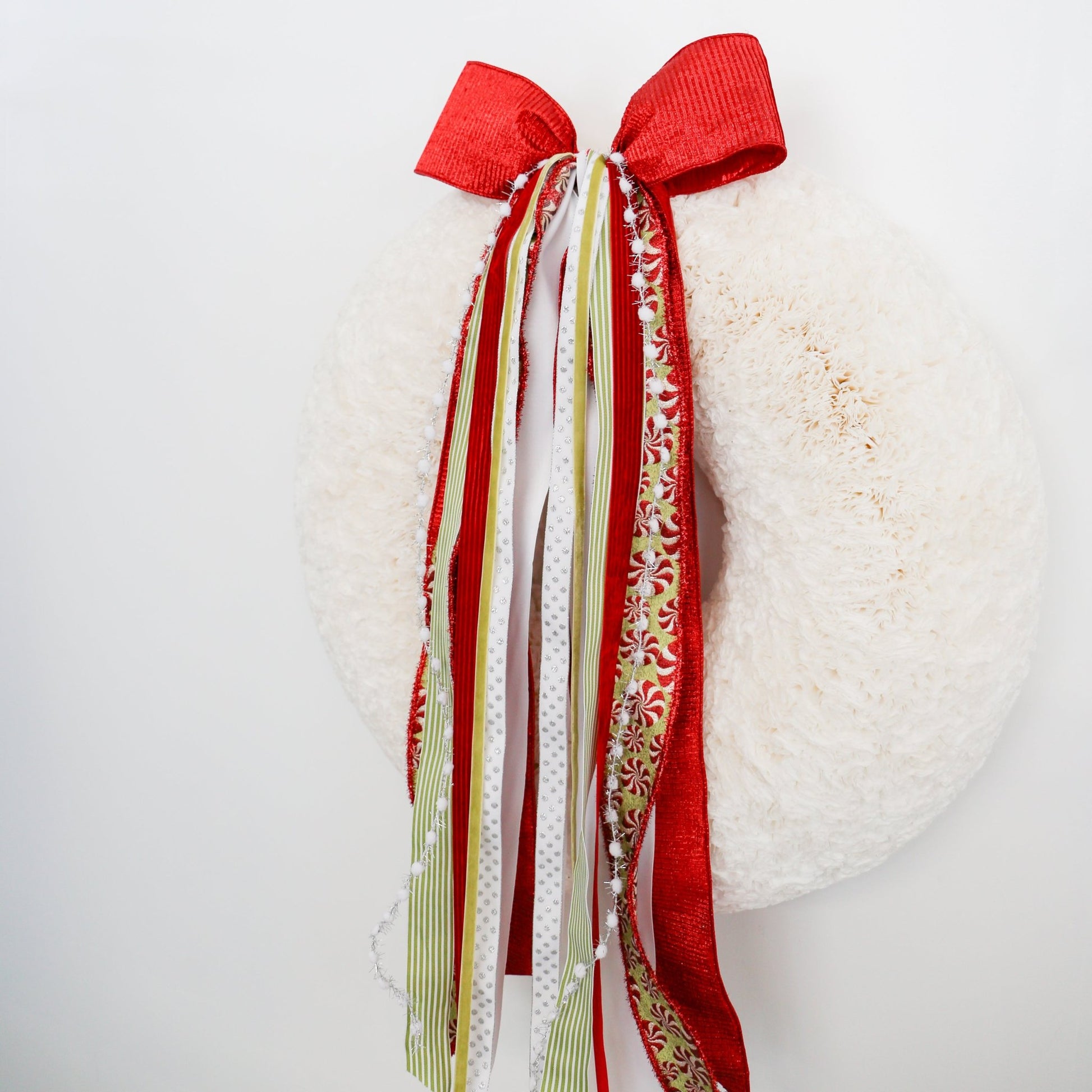 Peppermint Wishes RIBBON SET™ (with Bow) - Knot and Spool