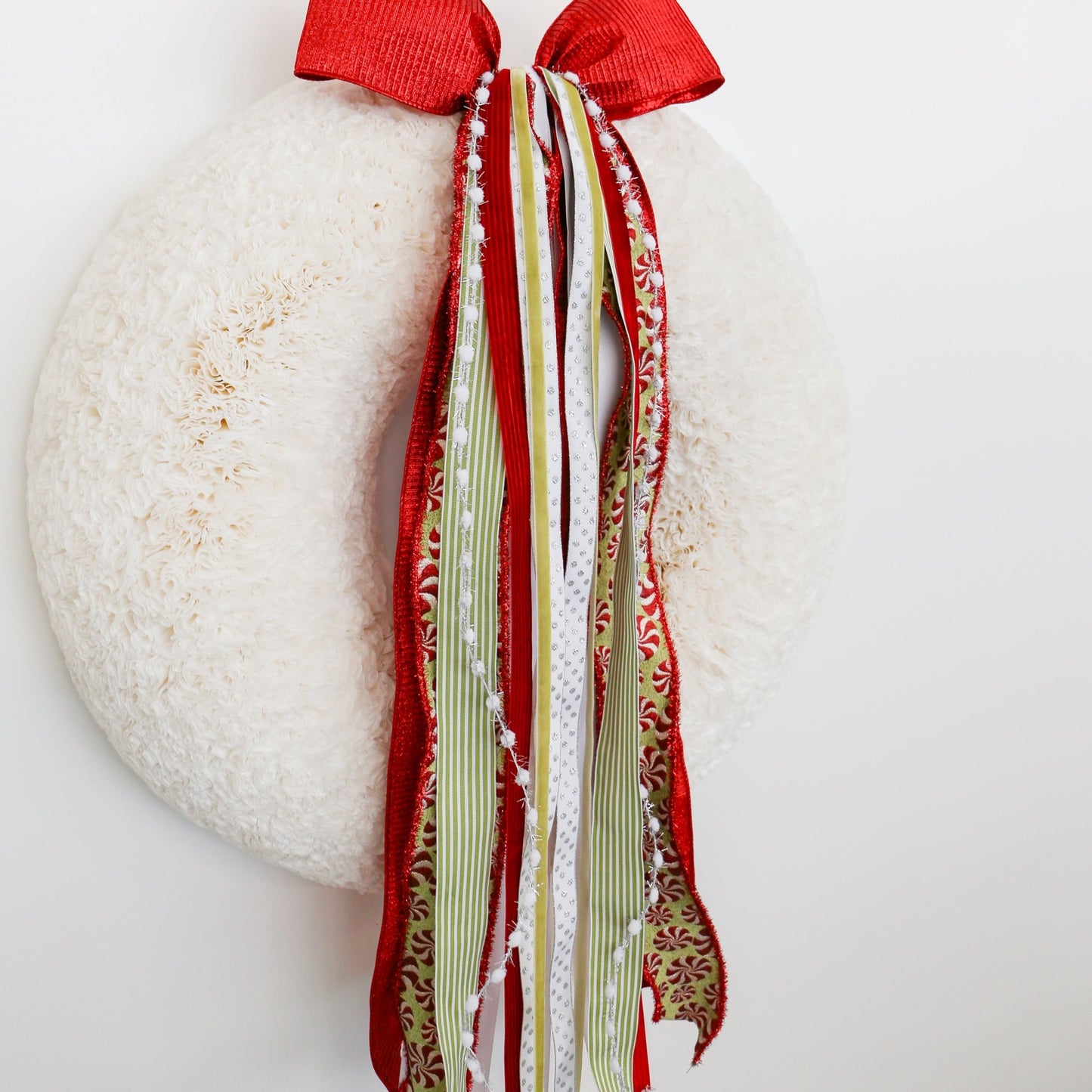 Peppermint Wishes RIBBON SET™ (with Bow) - Knot and Spool