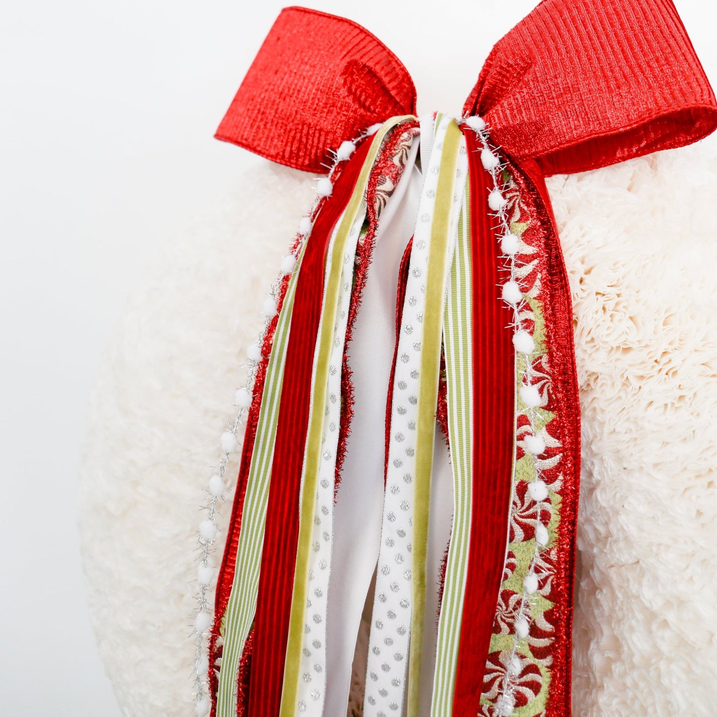 Peppermint Wishes RIBBON SET™ (with Bow) - Knot and Spool