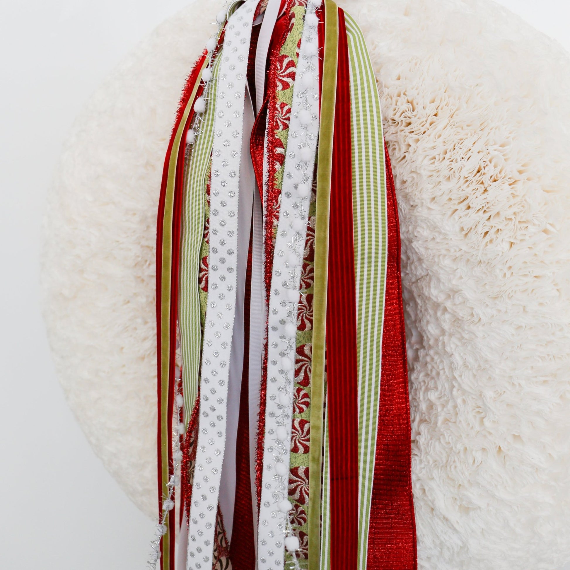 Peppermint Wishes RIBBON SET™ (without Bow) - Knot and Spool