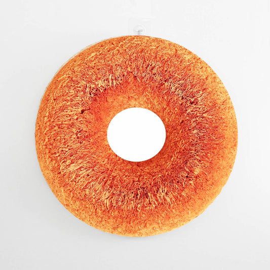 Pumpkin - Orange Coffee Filter Wreath - Knot and Spool