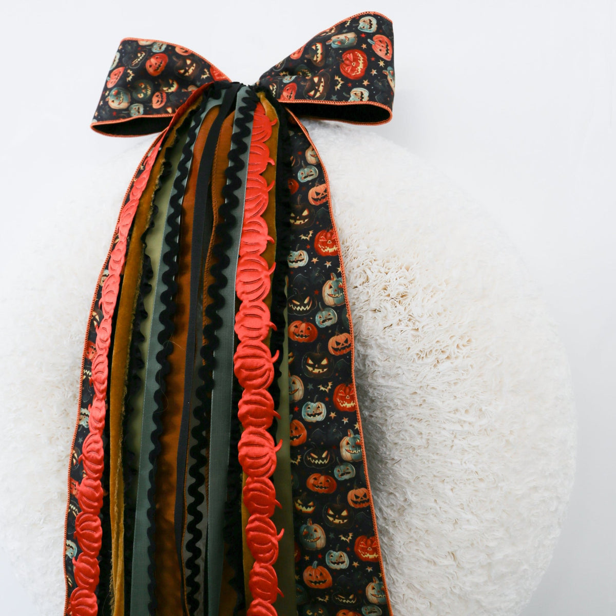 PUMPKINS AFTER DARK RIBBON SET™ (with Bow) - Knot and Spool