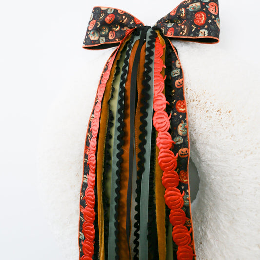 PUMPKINS AFTER DARK RIBBON SET™ (with Bow) - Knot and Spool