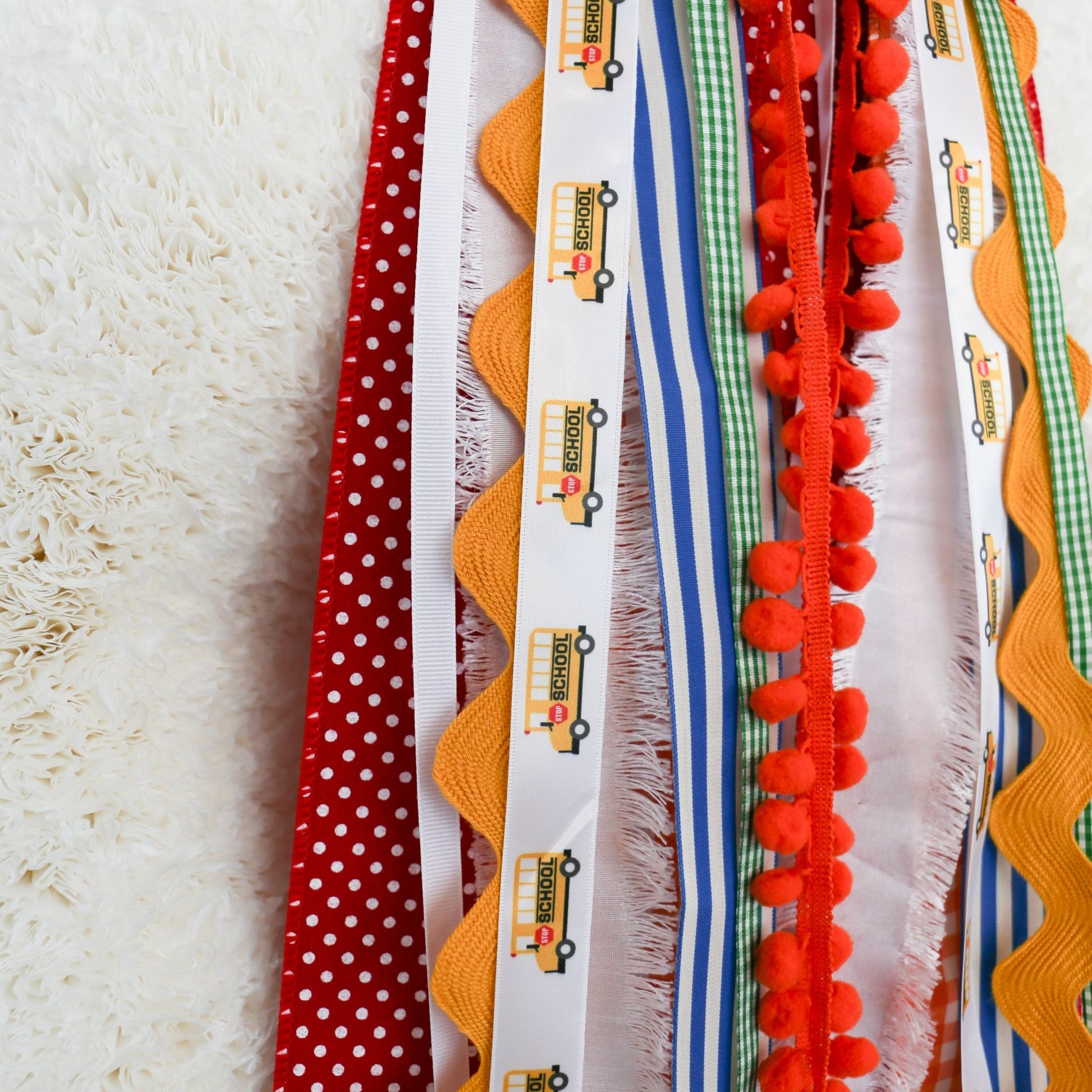 Ready, Set, School RIBBON SET™ (without Bow) - Knot and Spool