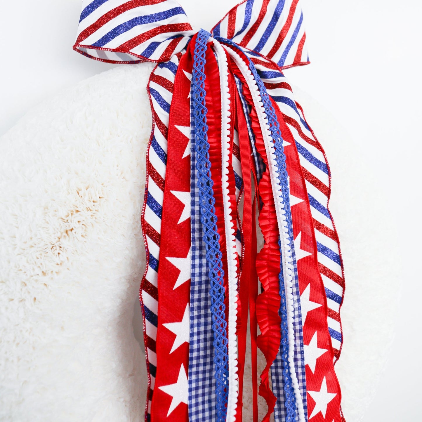 Red, White & Dazzle RIBBON SET™ (with Bow) - Knot and Spool