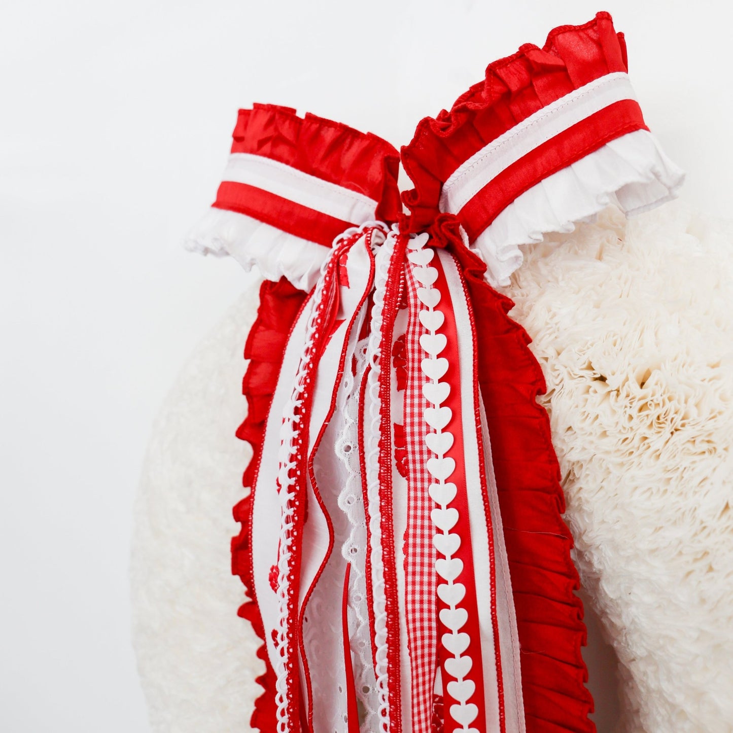 Red & White Delight RIBBON SET™ (with Bow) - Knot and Spool