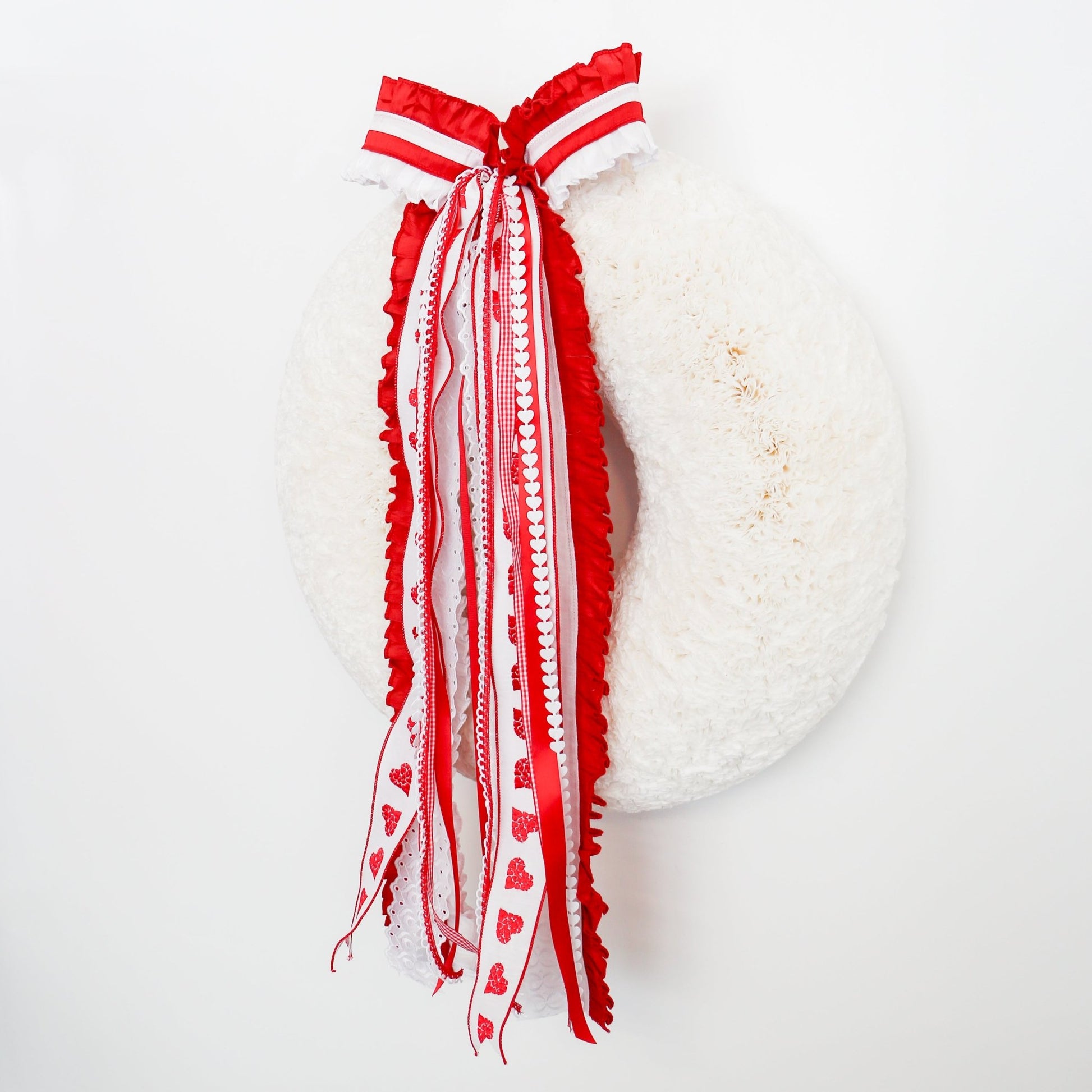Red & White Delight RIBBON SET™ (with Bow) - Knot and Spool
