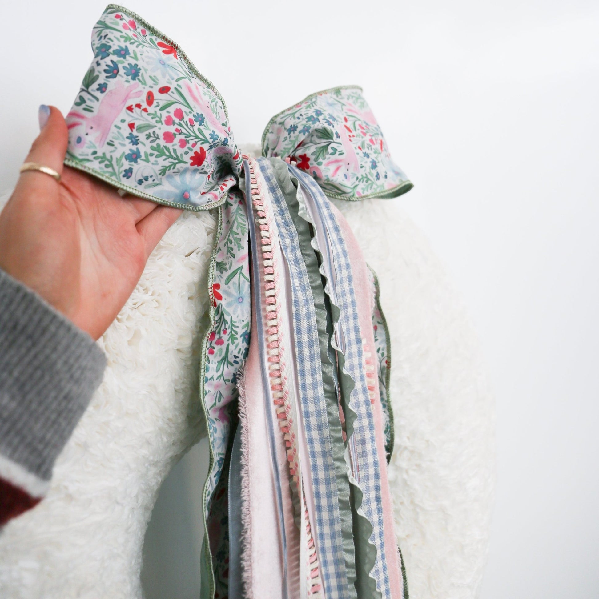 Secret Bunny Garden RIBBON SET™ (with Bow) - Knot and Spool