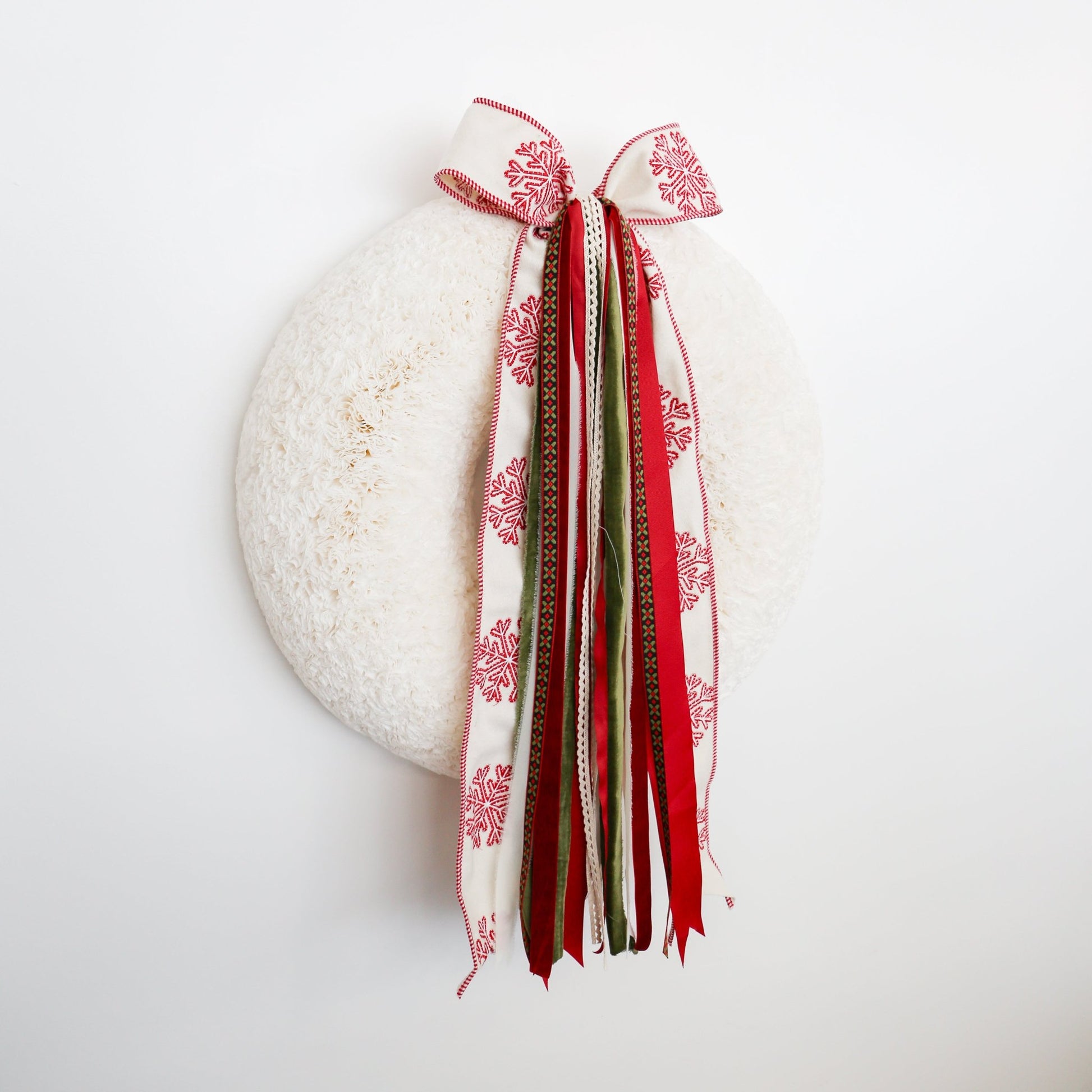 Snowflake Pine RIBBON SET™ (with Bow) - Knot and Spool