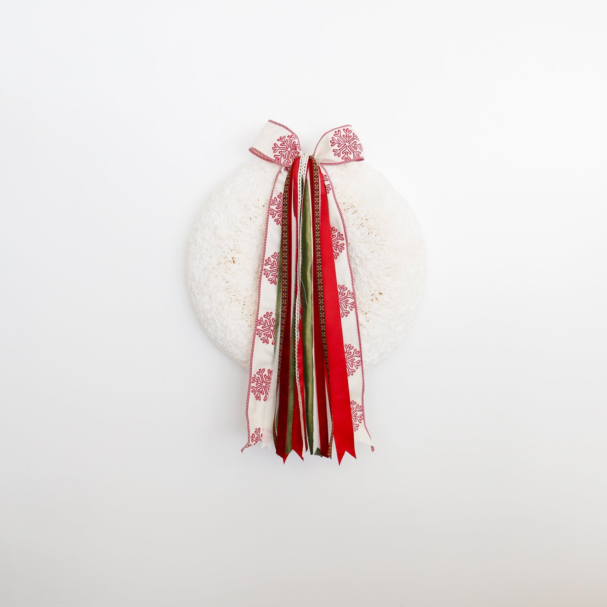 Snowflake Pine RIBBON SET™ (with Bow) - Knot and Spool