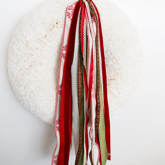 Snowflake Pine RIBBON SET™ (without Bow) - Knot and Spool