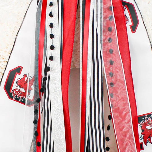 South Carolina Gamecocks RIBBON SET™ (without Bow) - Knot and Spool