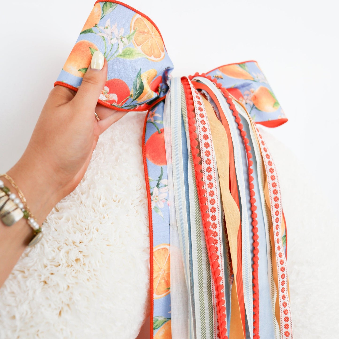 Sun Kissed Orange RIBBON SET™ (with Bow) - Knot and Spool