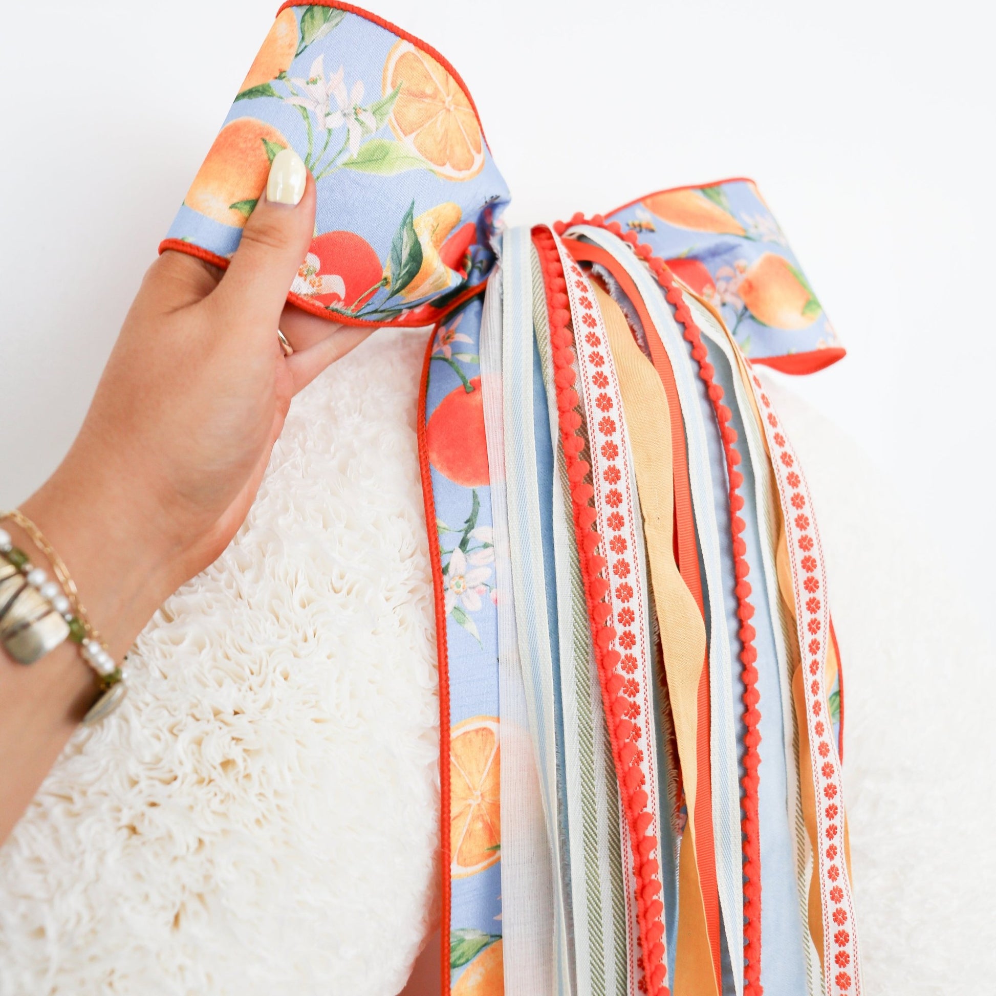 Sun Kissed Orange RIBBON SET™ (with Bow) - Knot and Spool